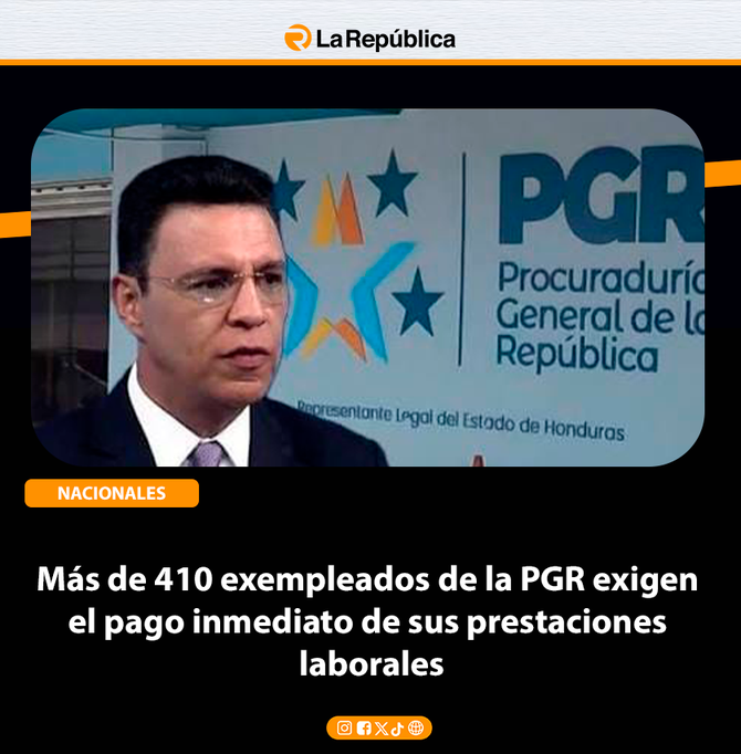 Más de 410 exempleados de la PGR exigen el pago inmediato de sus prestaciones laborales - Cover Image